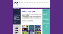 Desktop Screenshot of iag.co.nz